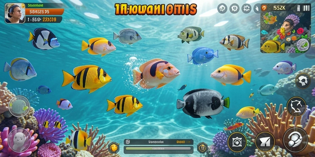 Gameplay seru menembak ikan di <strong>555ZK</strong>, penuh warna dan tantangan.