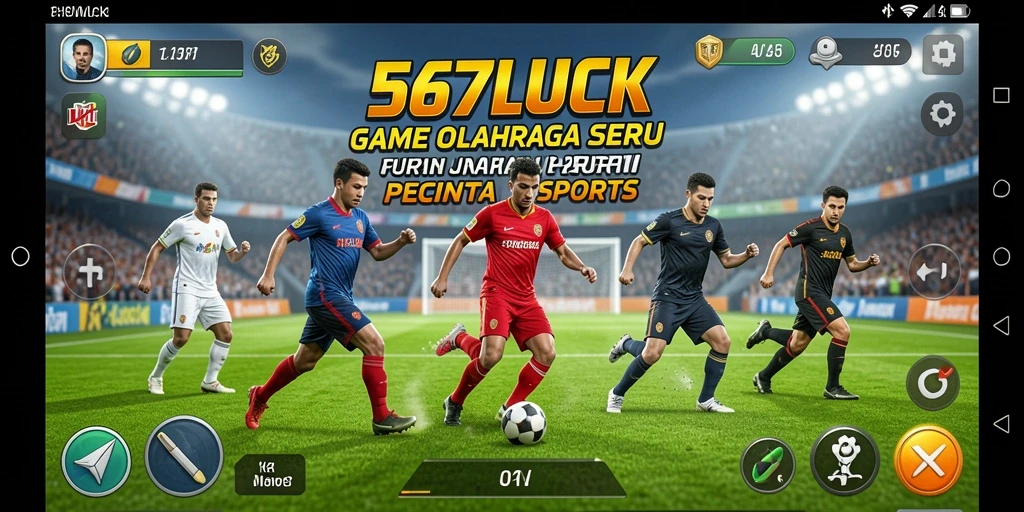 Tampilan permainan yang mendebarkan dari 567LUCK.