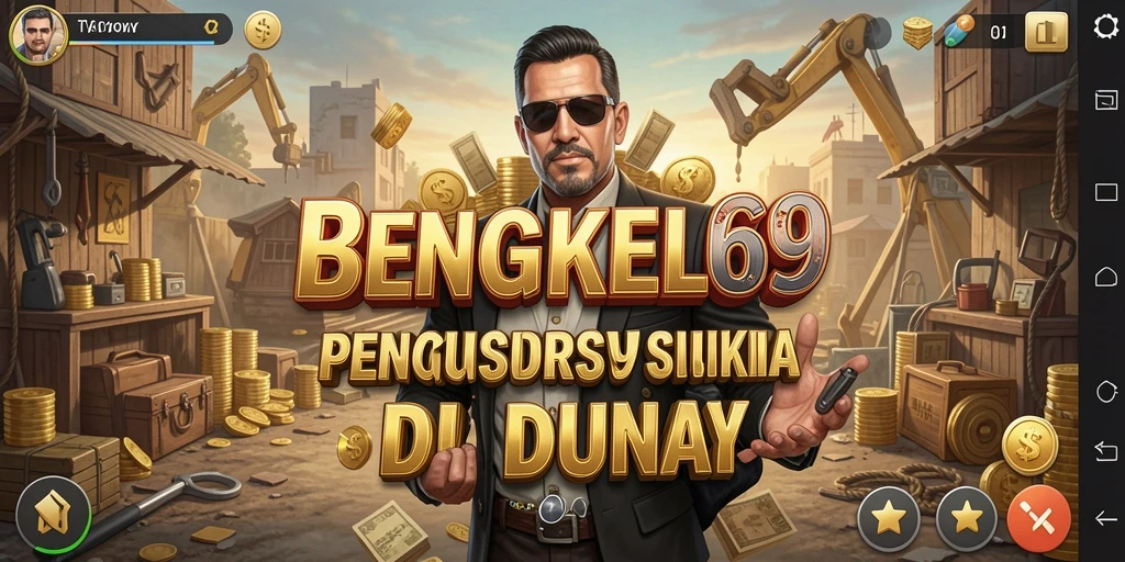 Tampilan gameplay BENGKEL69 yang menawan dan strategis.