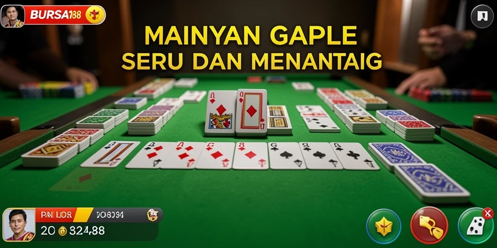 Penampilan gameplay BURSA188 yang menarik dan interaktif.