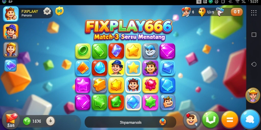 Tampilan gameplay FIXPLAY666 yang seru dan menantang.