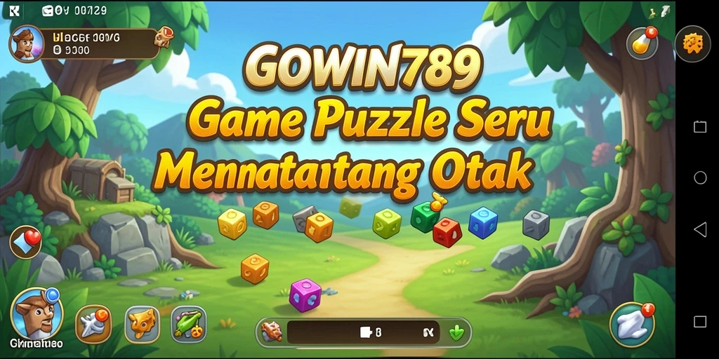 Screenshot dari gameplay GOWIN789 yang penuh warna dan tantangan