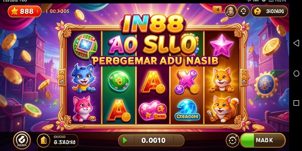 Tampilan gameplay Slot yang menarik dan menghibur dari IN88.