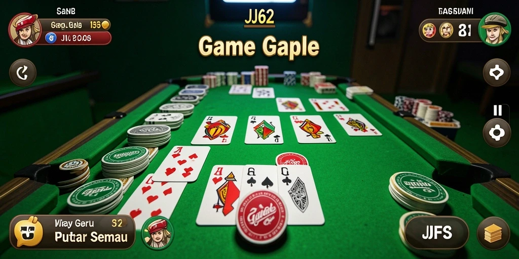 Tampilan gameplay JJ62 yang seru dan interaktif.