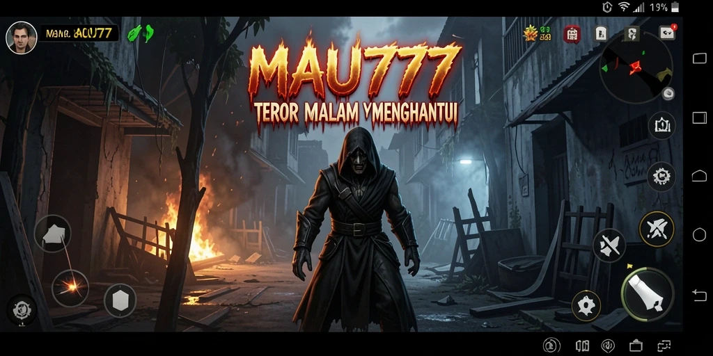 Screenshot permainan MAU777 menunjukkan momen ketegangan yang mencekam.
