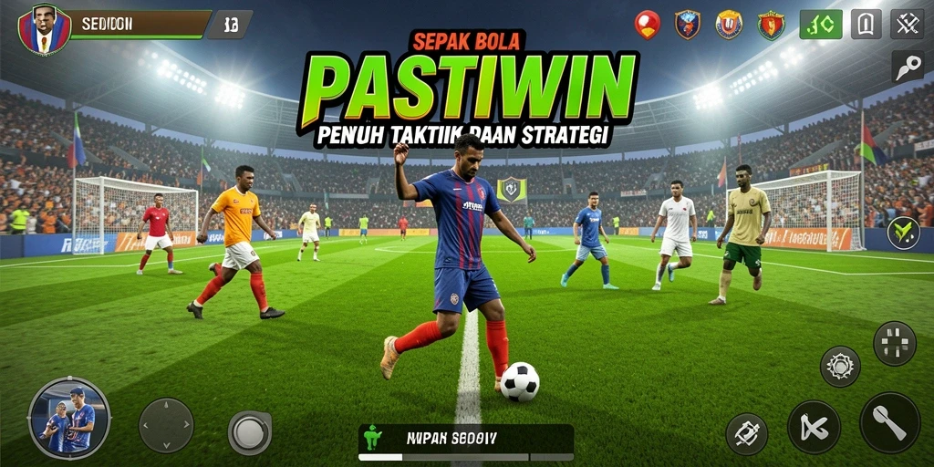 Tampilan gameplay sepenuhnya mendebarkan dalam PASTIWIN.