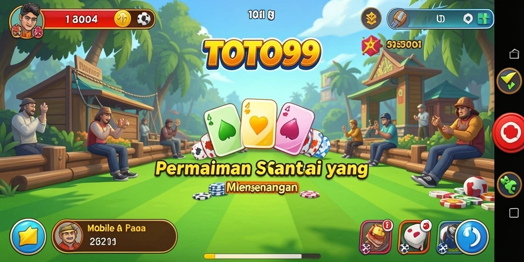 Tampilan gameplay seru dalam TOTO99, penuh warna dan interaksi.